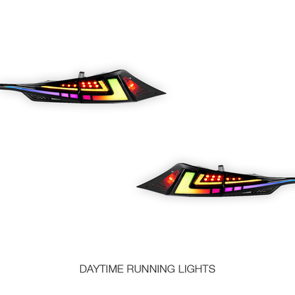Lexus IS350 (2014 - 2020) Sequential Full LED Inner and Outer RGB Tail Lights Assembly