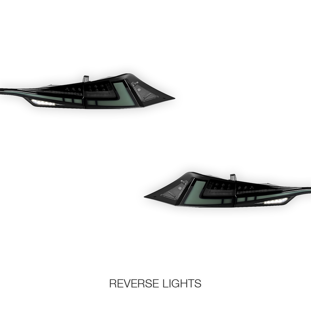 Lexus IS350 (2014 - 2020) Sequential Full LED Inner and Outer RGB Tail Lights Assembly