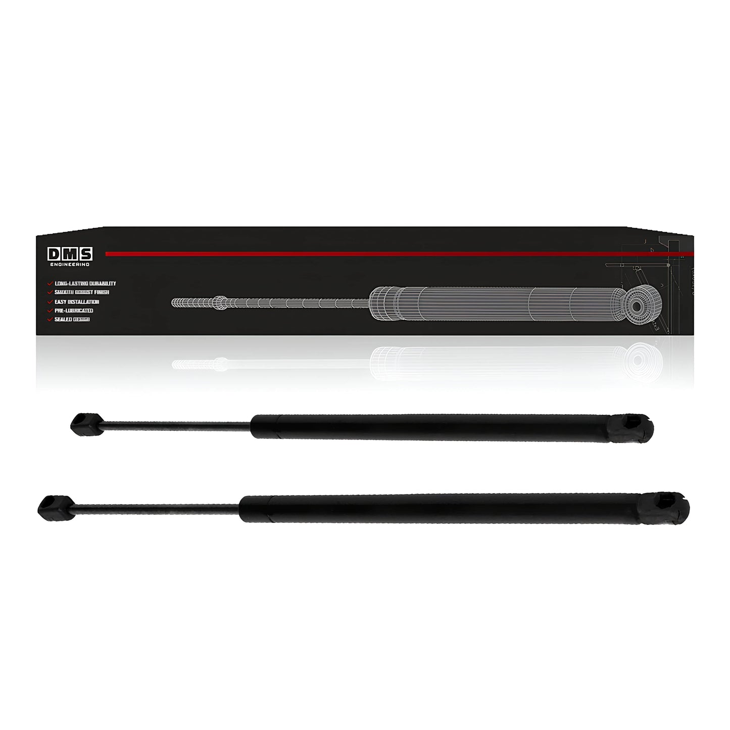 Nissan 350Z (2003 - 2009) Tailgate Lift Supports LH + RH