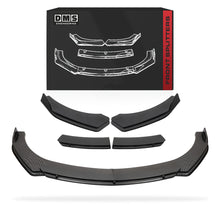 Tesla Model 3 (2017 - 2024) Carbon Fiber Painted With Strut Rods Front Splitters