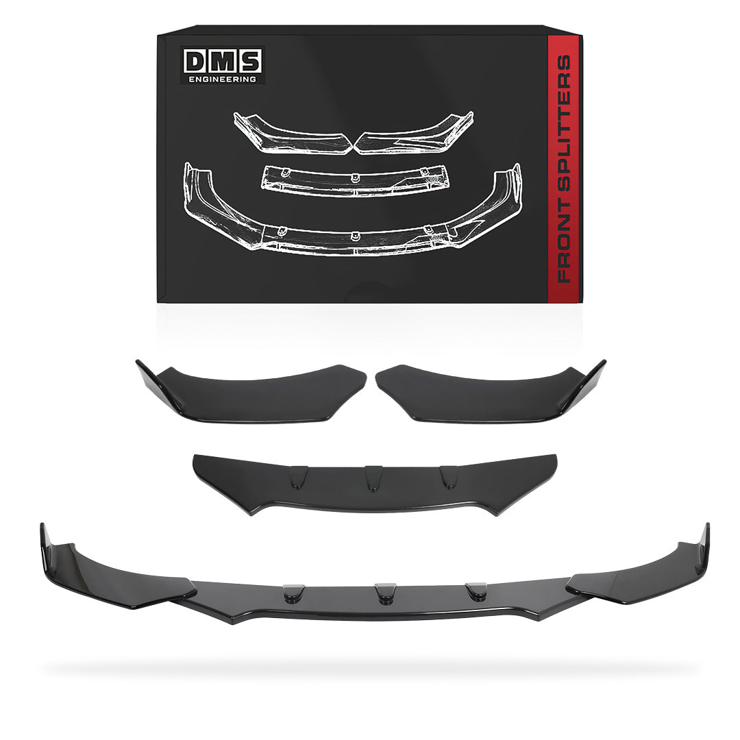 Tesla Model 3 (2017 - 2024) Glossy Black Front Splitters