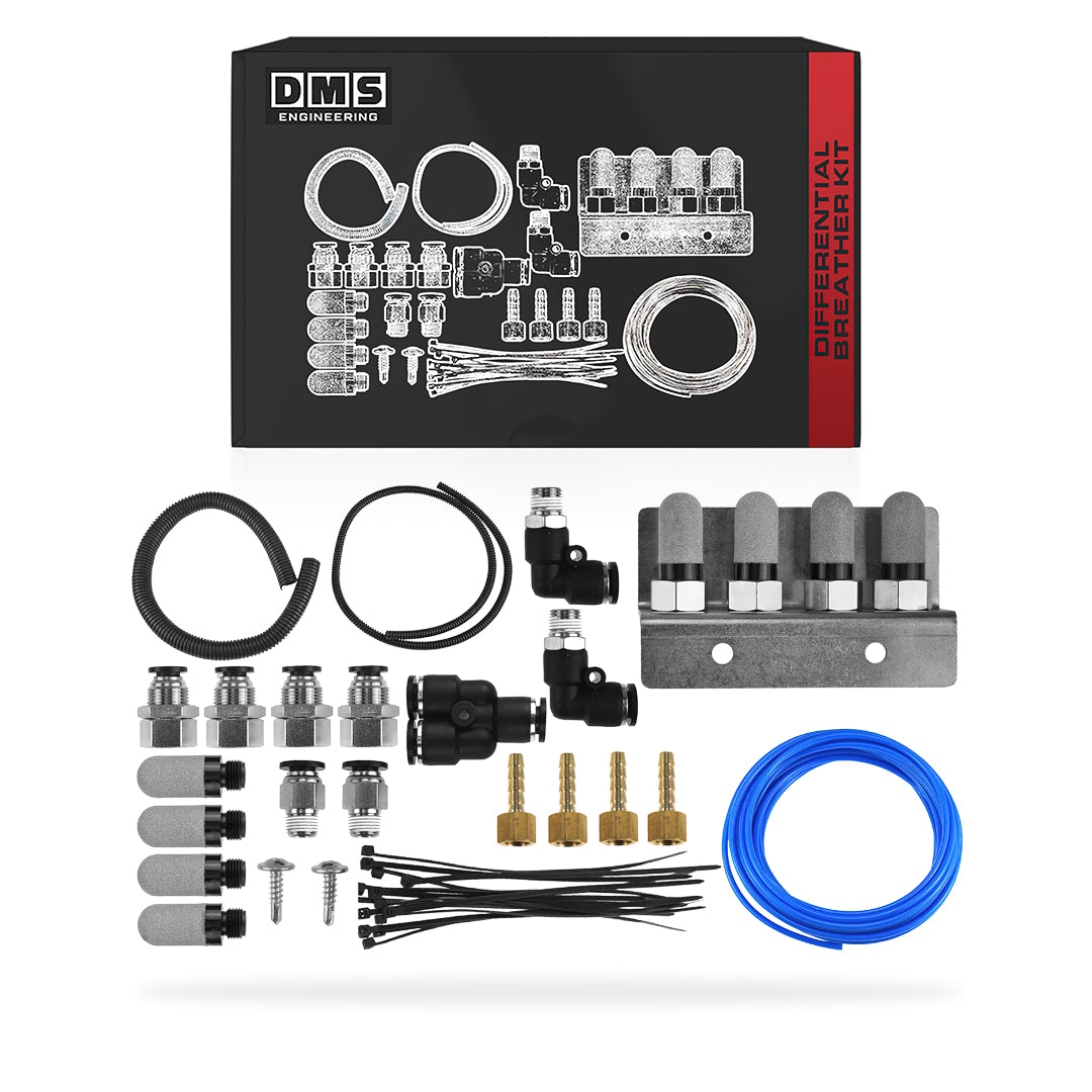 Toyota HiLux / Kluger / Landcruiser Prado Universal 4WD Differential Breather Kit