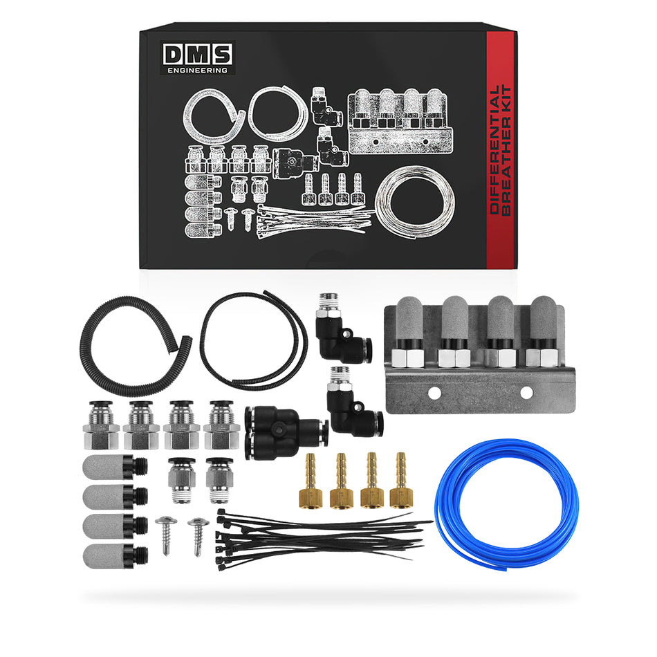 Toyota HiLux / Kluger / Landcruiser Prado Universal 4WD Differential Breather Kit