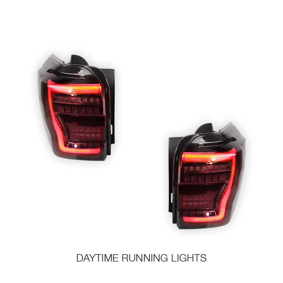 Toyota 4Runner (2010 - 2024) Sequential LED Smoked Tail Lights LH + RH