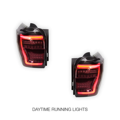 Toyota 4Runner (2010 - 2024) Sequential LED Smoked Tail Lights LH + RH