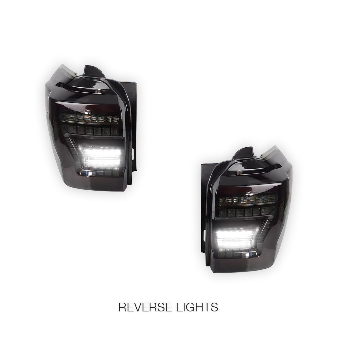 Toyota 4Runner (2010 - 2024) Sequential LED Smoked Tail Lights LH + RH