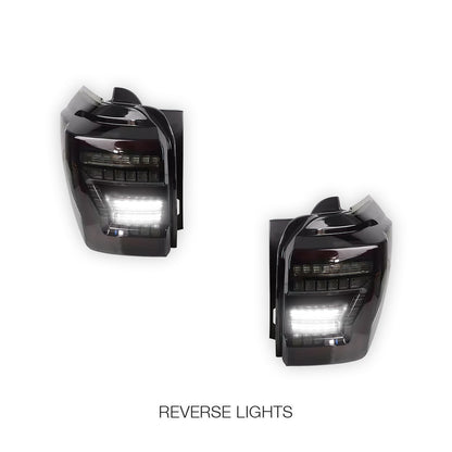 Toyota 4Runner (2010 - 2024) Sequential LED Smoked Tail Lights LH + RH