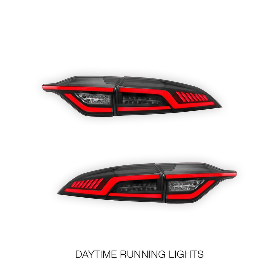Toyota Corolla (2020 - 2025) Sequential Smoked LED Inner and Outer Tail Lights LH + RH