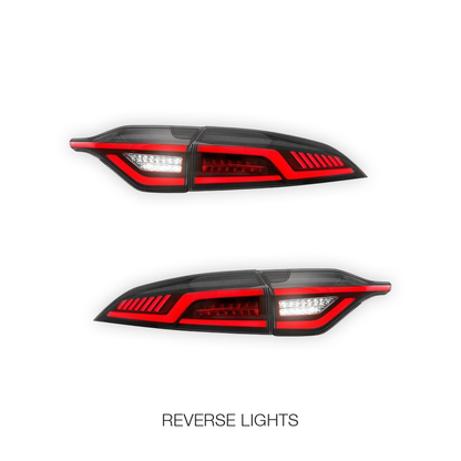 Toyota Corolla (2020 - 2025) Sequential Smoked LED Inner and Outer Tail Lights LH + RH