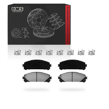 Toyota Highlander (2014 - 2019) Front and Rear Standard Brake Rotors and Brake Pads LH + RH