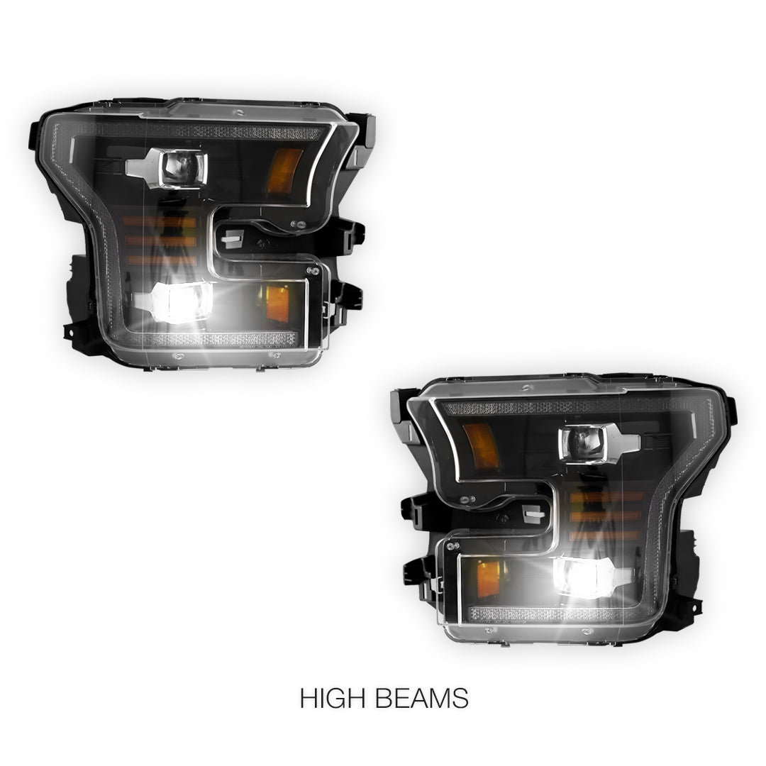 Ford F-150 (2015 - 2017) Full LED Headlighs LH - RH