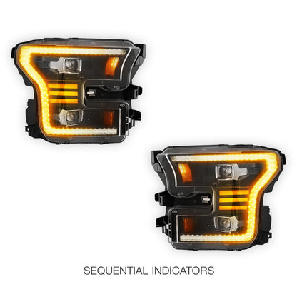 Ford F-150 (2015 - 2017) Full LED Headlighs LH - RH