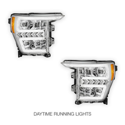 Ford F-150 (2021 - 2023) Full LED Projector Sequential Signal Headlights LH + RH