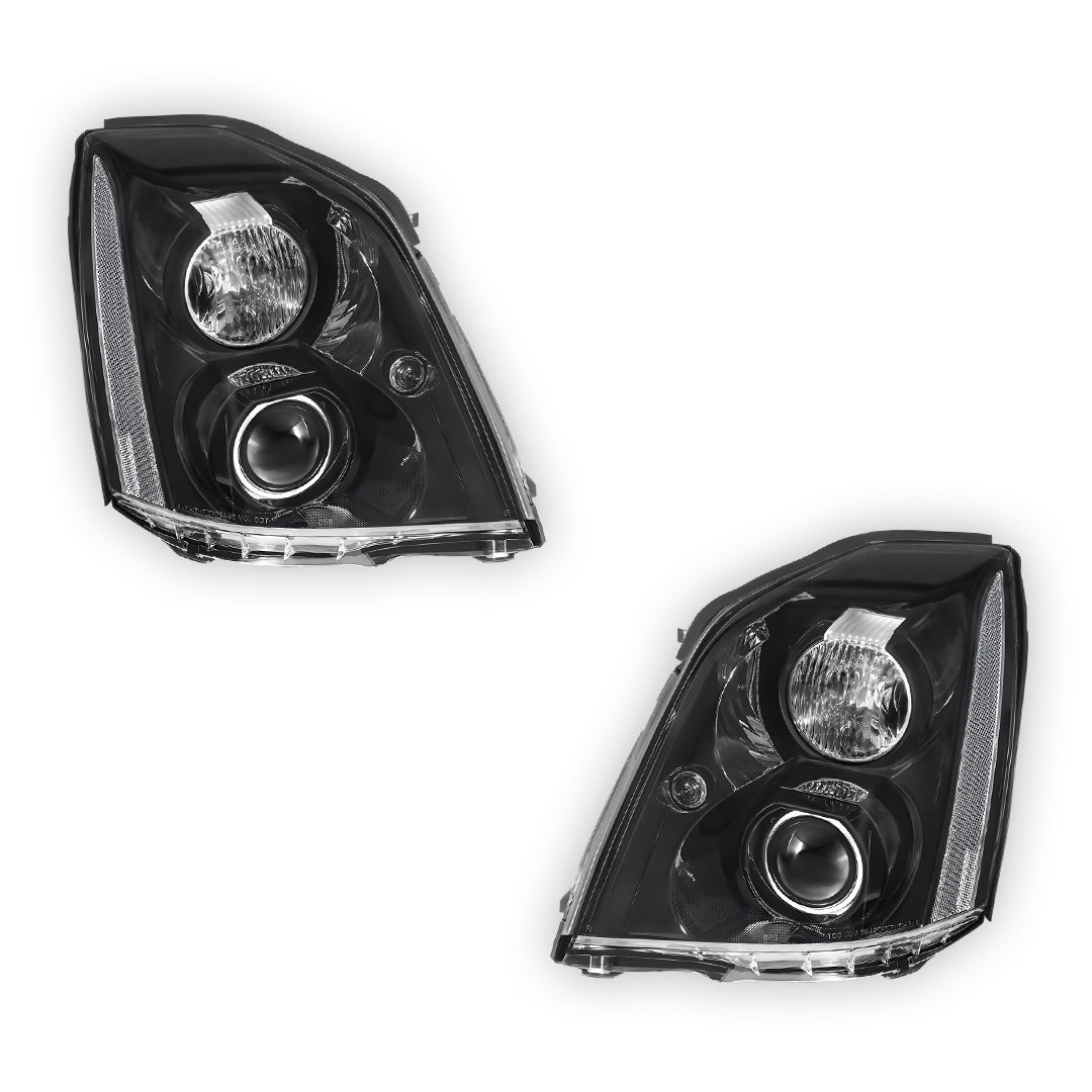 Cadillac DTS Luxury / Premium / Platinum (2006 - 2011) Replacement Headlights LH + RH