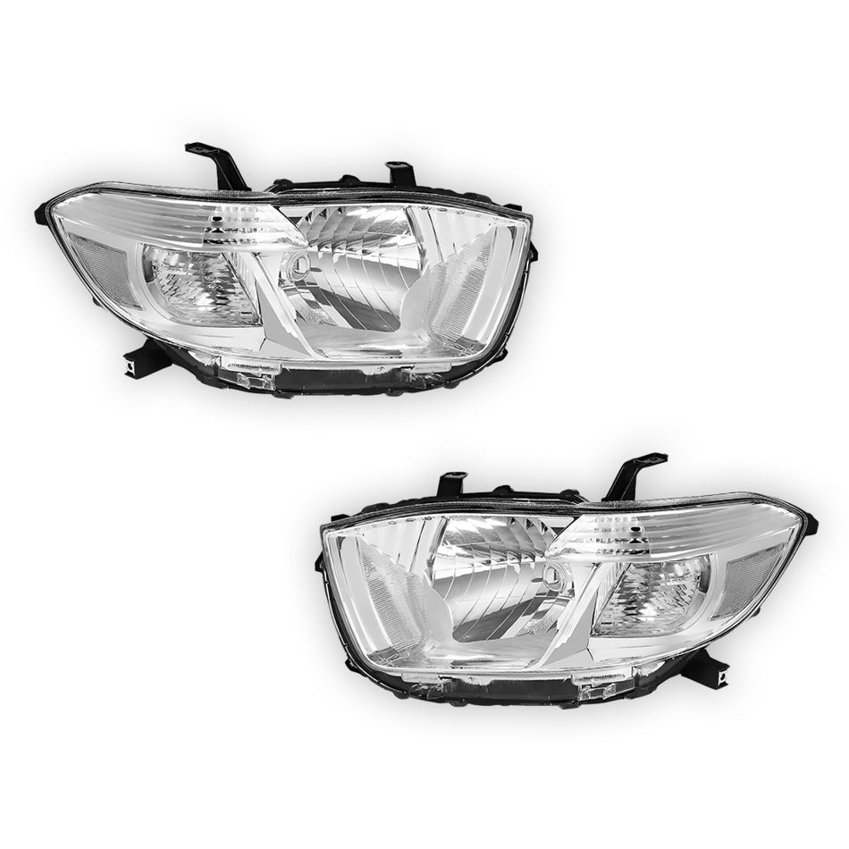 Toyota Highlander (2008 - 2010) Replacement Headlights LH + RH