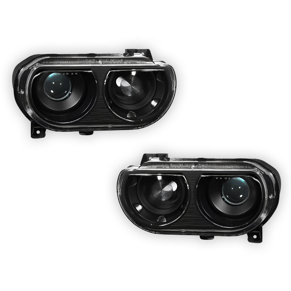 Dodge Challenger (2008 - 2014) Replacement Headlights LH + RH