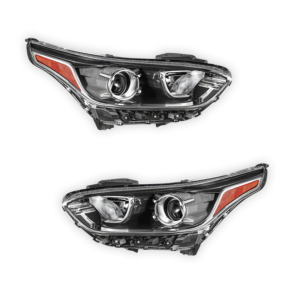 KIA Forte (2019 - 2021) Replacement Projector Headlights LH + RH