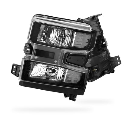 Chevrolet Silverado 1500 Custom / Custom Trail Boss / WT (2019 - 2024) Replacement Headlights LH + RH
