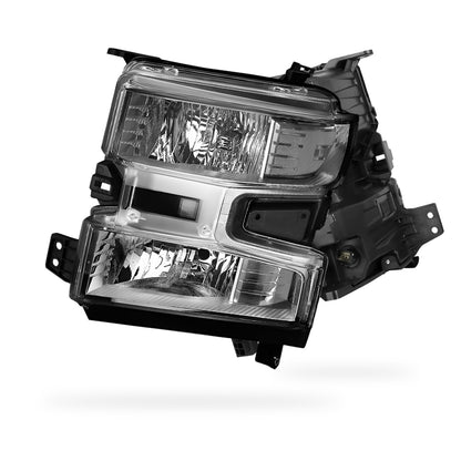 Chevrolet Silverado 1500 Custom / Custom Trail Boss / WT (2019 - 2024) Replacement Headlights LH + RH
