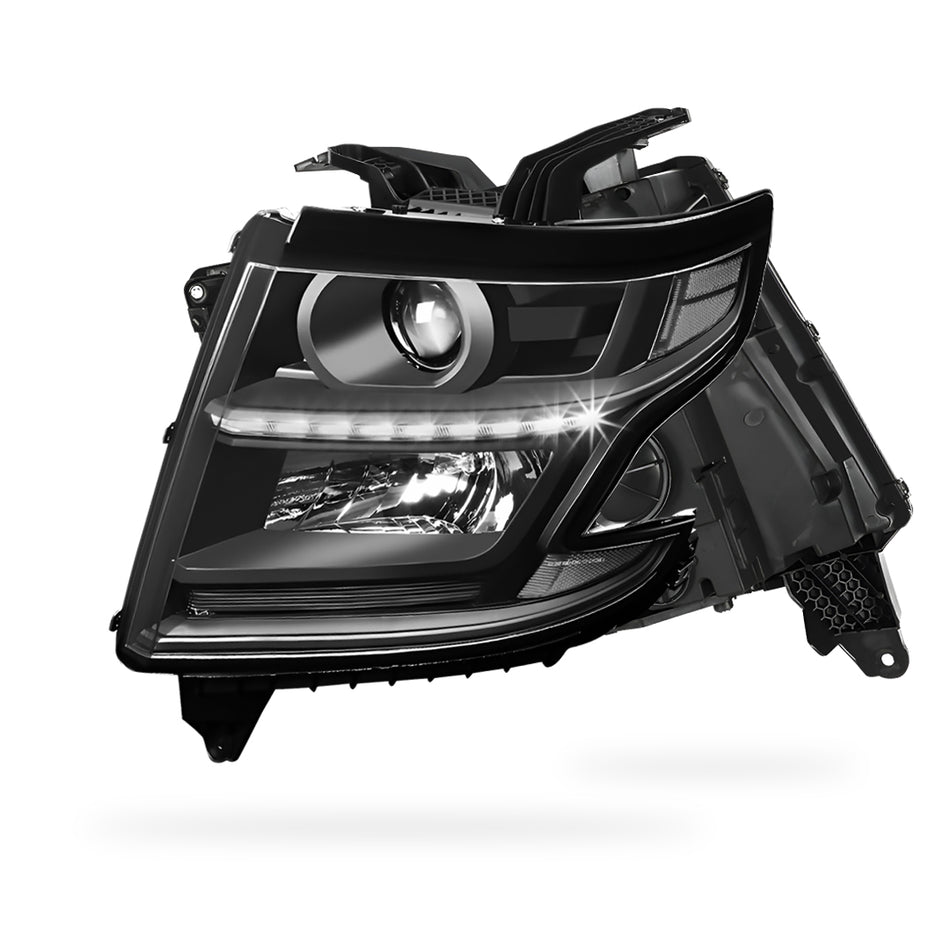 Chevrolet Suburban 3500 HD (2016 - 2019) LED DRL Replacement Projector Headlights LH + RH