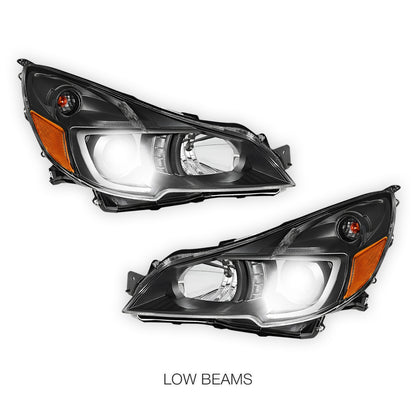Subaru Legacy (2010 - 2014) Pair Projector Headlights LH + RH