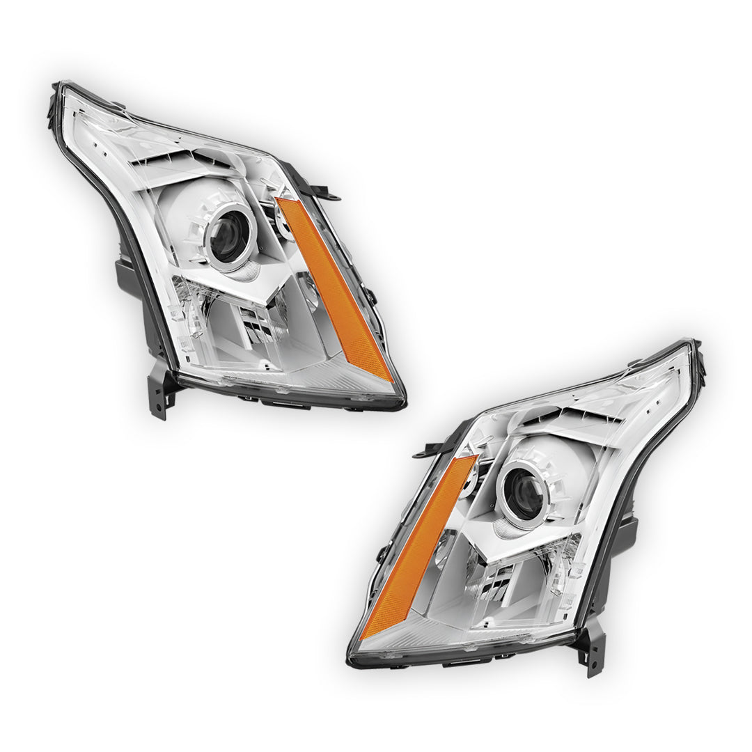 Cadillac SRX Luxury / Performance / Premium (2010 - 2016) Replacement Projector Headlights LH + RH