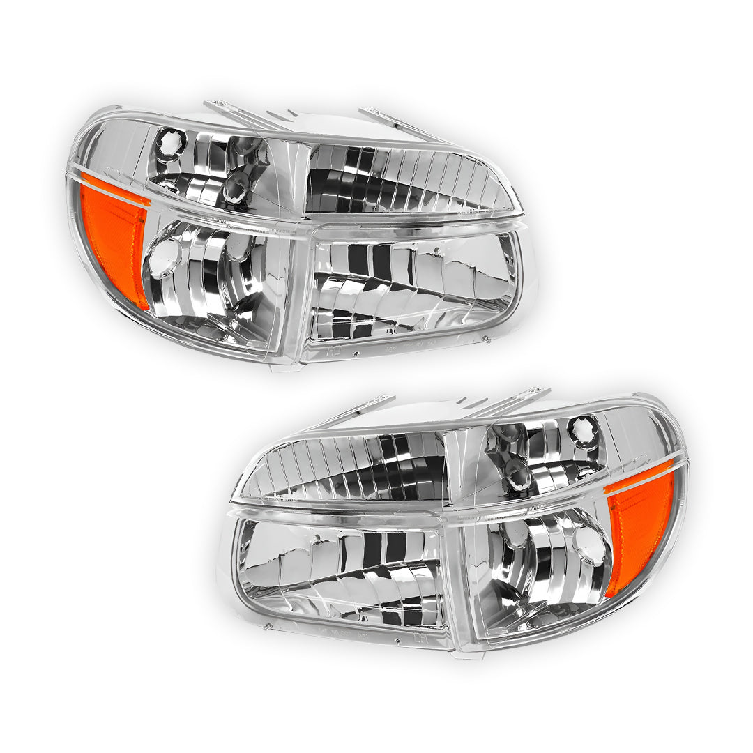 Ford Explorer (1995 - 2001) Replacement Headlights LH + RH