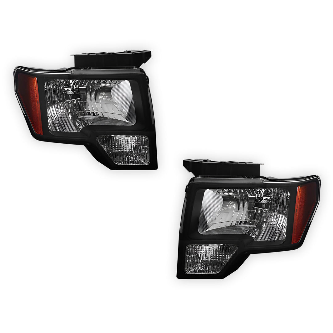 Ford F-150 (2009 - 2014) Replacement Headlights LH + RH