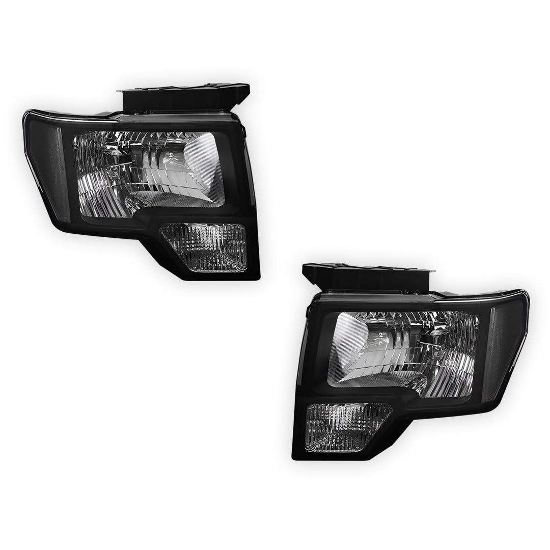 Ford F-150 (2009 - 2014) Replacement Headlights LH + RH