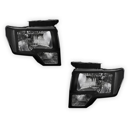 Ford F-150 (2009 - 2014) Replacement Headlights LH + RH