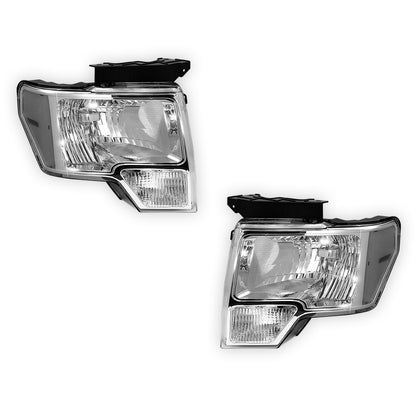 Ford F-150 (2009 - 2014) Replacement Headlights LH + RH