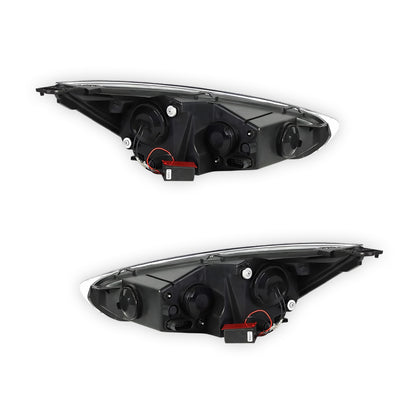 Ford Focus (2015 - 2018) LED DRL Replacement Projector Headlights LH + RH