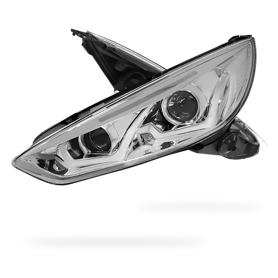 Ford Focus (2015 - 2018) LED DRL Replacement Projector Headlights LH + RH