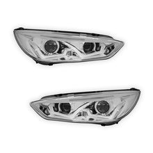 Ford Focus (2015 - 2018) LED DRL Replacement Projector Headlights LH + RH