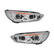 Ford Focus (2015 - 2018) LED DRL Replacement Projector Headlights LH + RH