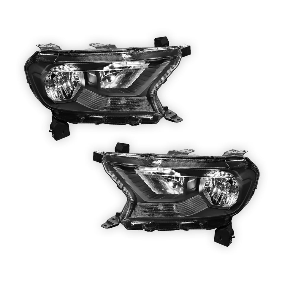 Ford Ranger (2019 - 2023) Replacement Headlights LH + RH