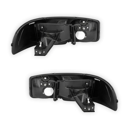 GMC Sierra 1500 C3 / SLE / SLT (1999 - 2007) Replacement Headlights LH + RH