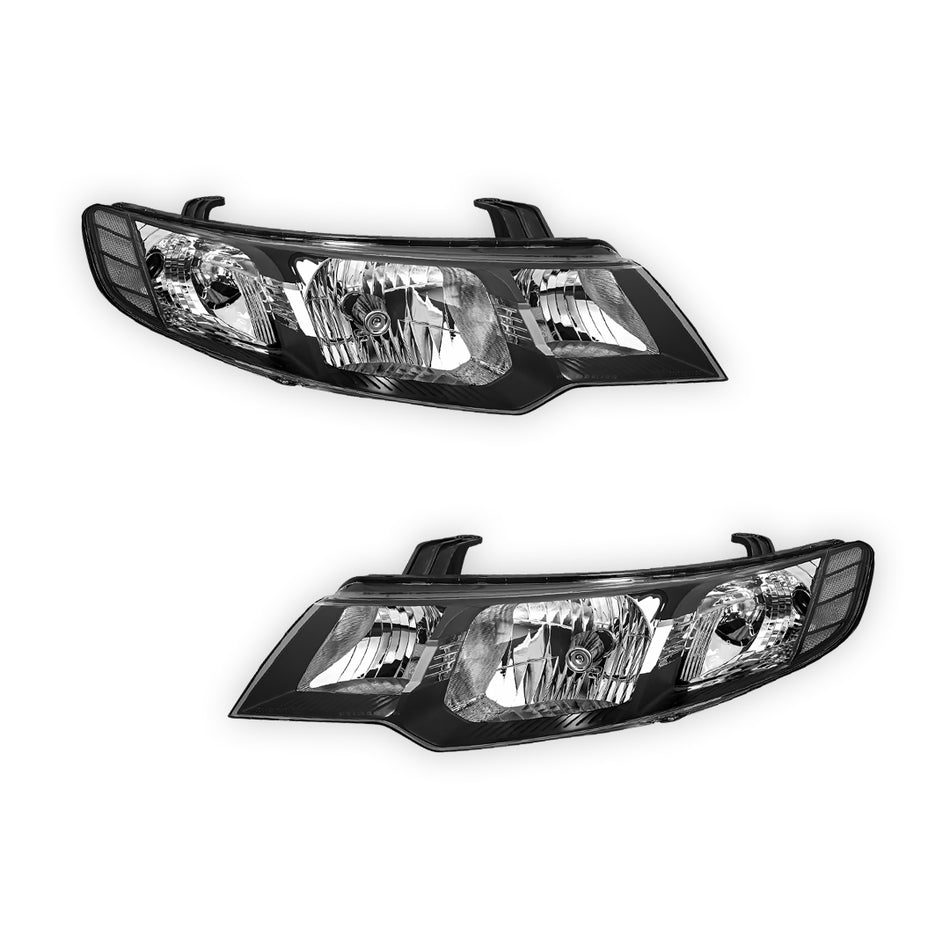 KIA Forte (2010 - 2013) Replacement Headlights LH + RH