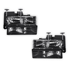 Chevrolet C2500 Suburban LS / LT / Silverado (1992 - 1999) Pick-Up Headlights and Bumper Lamp LH + RH