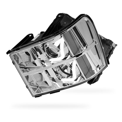 GMC Sierra 2500 Denali / SLE / SLT (2007 - 2014) LED DRL Projector Headlights LH + RH