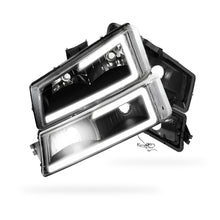 Chevrolet Avalanche 2500 LS / LT (2003 - 2006) LED DRL Bar Headlights LH + RH
