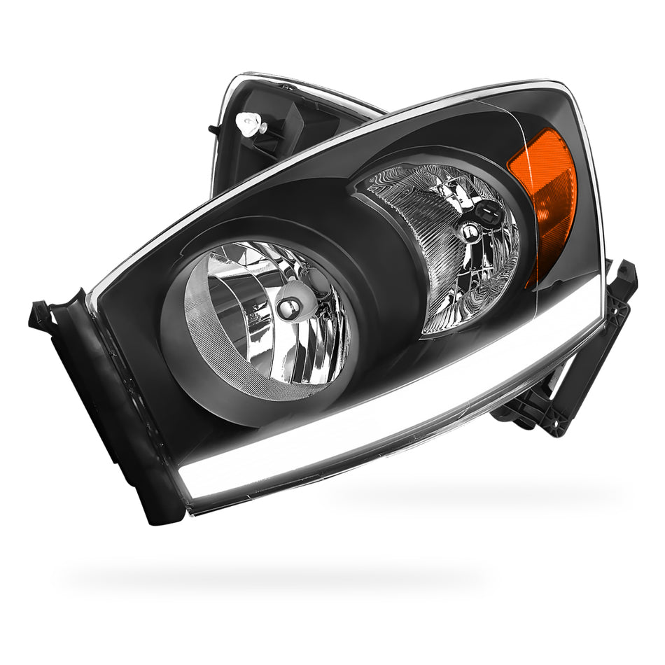 Dodge RAM 3500 (2006 - 2009) LED DRL Corner Headlights LH + RH