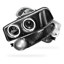 GMC Yukon Denali (2001 - 2006) Black Dual Halo Projector Headlights LH + RH