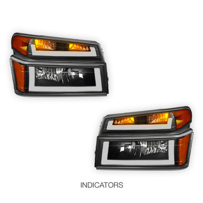 Isuzu i-280 (2006) LED DRL Headlights LH + RH