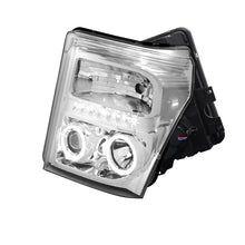 Ford F-550 (2011 - 2016) Dual Halo Projector LED DRL Headlights LH + RH