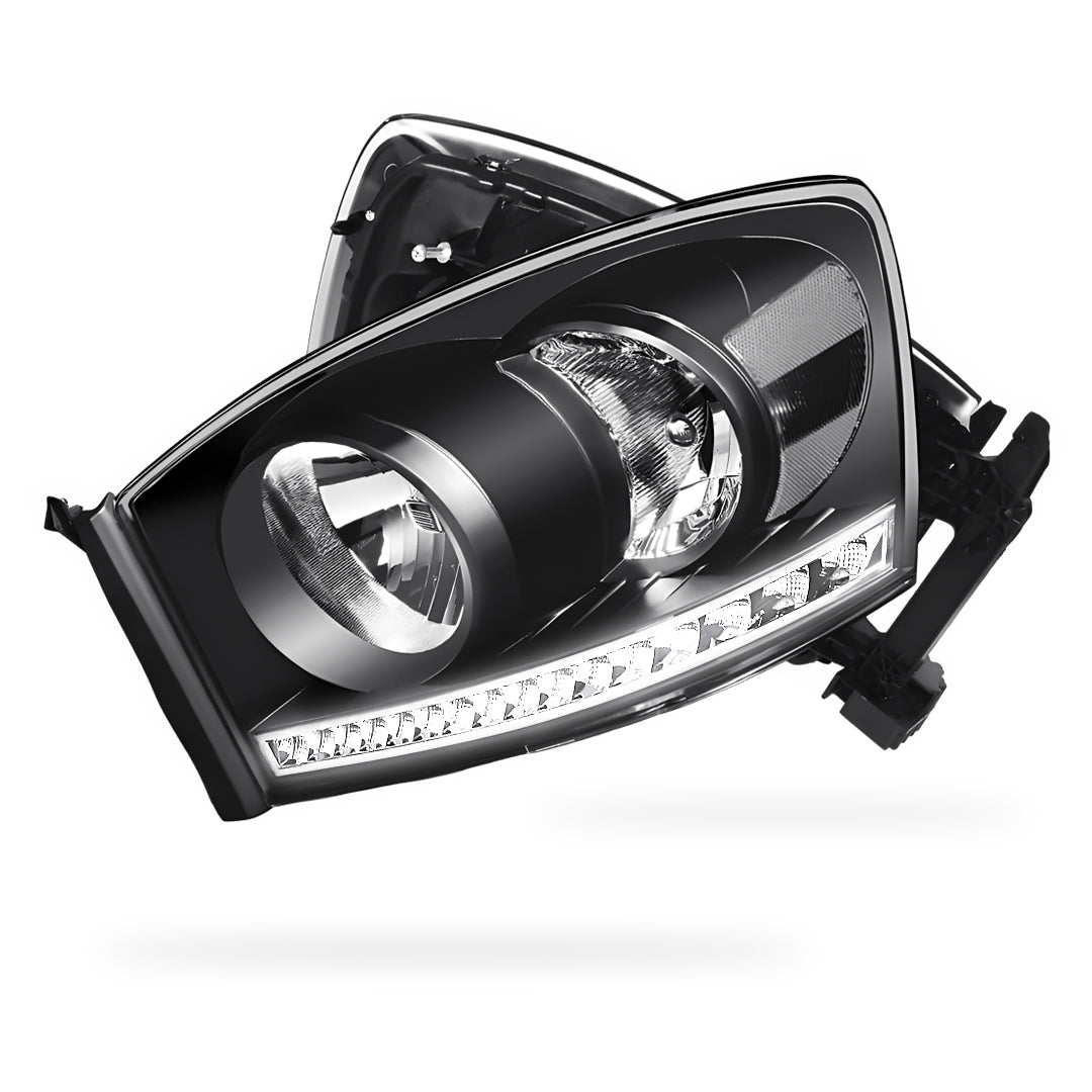 Dodge RAM 3500 (2006 - 2009) LED DRL Strip Front Driving Headlights LH + RH