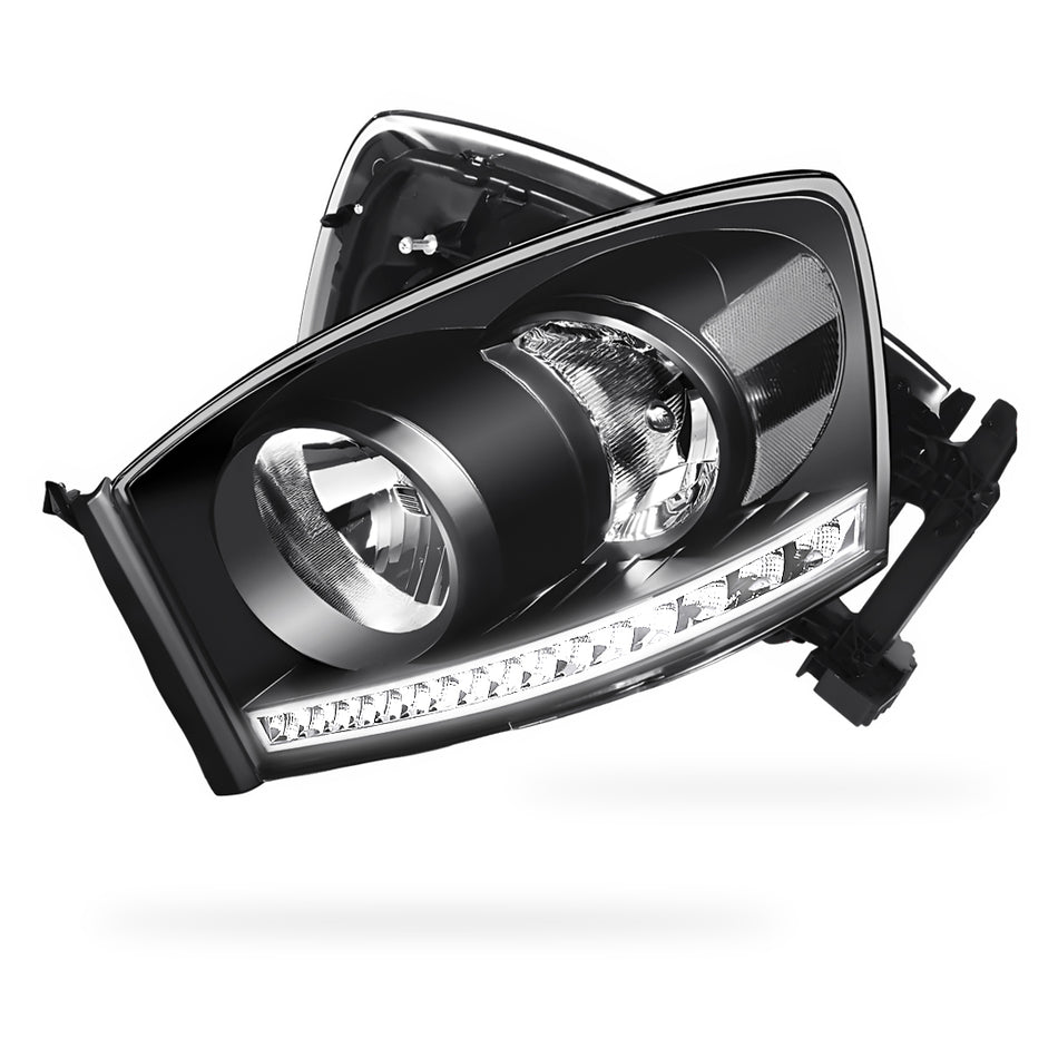 Dodge RAM 3500 (2006 - 2009) LED DRL Strip Front Driving Headlights LH + RH