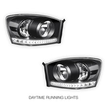 Dodge RAM 3500 (2006 - 2009) LED DRL Strip Front Driving Headlights LH + RH