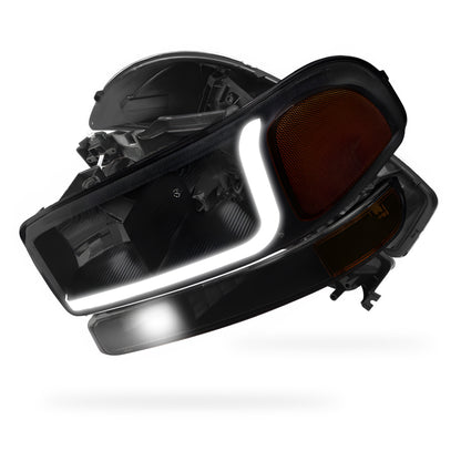 GMC Yukon SL / SLE / SLT (1999 - 2006) LED DRL Headlights LH + RH