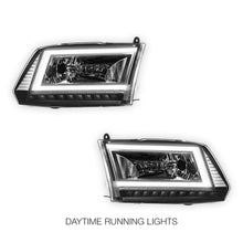 RAM 2500 (2013 - 2018) C-LED DRL Sequential Signal Headlights LH + RH
